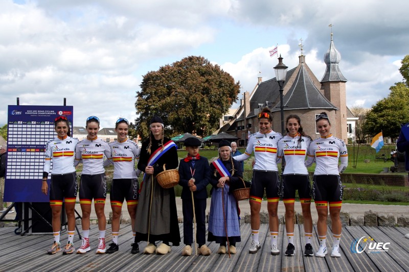 2023 UEC Road European Championships - Drenthe - Under 23 Women?s Road Race - Coevorden - Col Du VAM 108 km - 22/09/2023 - Spain - photo Massimo Fulgenzi/SprintCyclingAgency?2023
